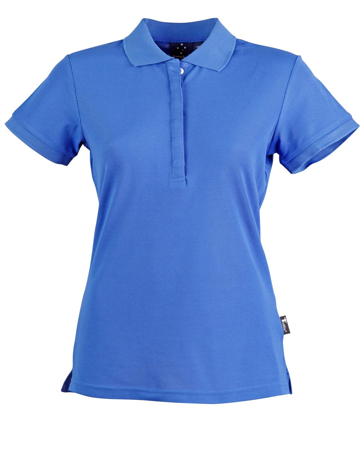 royal blue ladies polo shirt