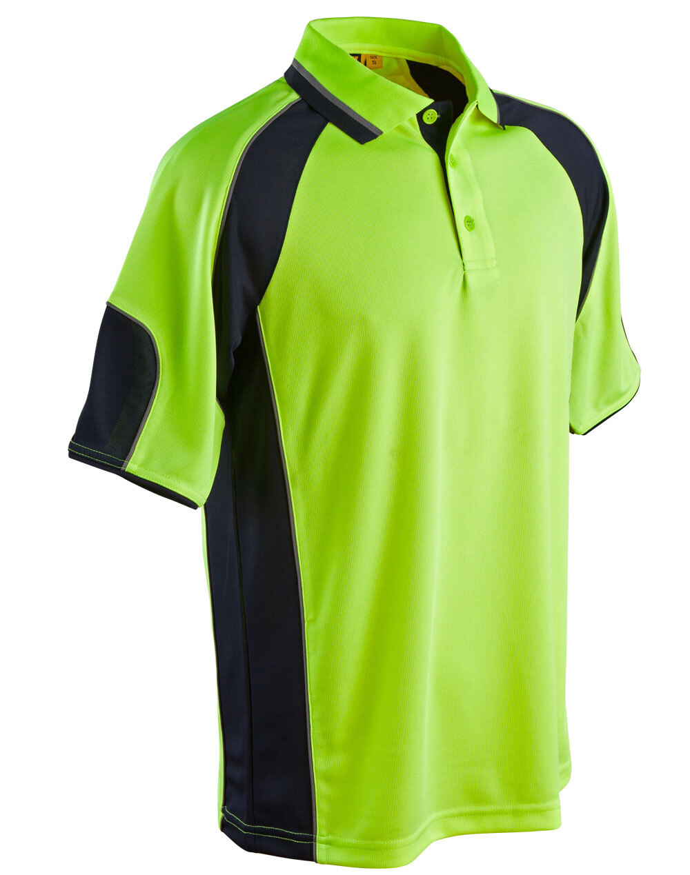 Aiw Sw61 High Visibility Safety Polo Shirt 100 Polyester Ebay